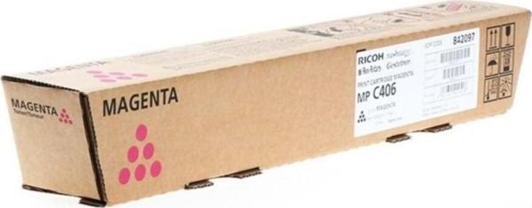 Ricoh MP C306 Magenta Kırmızı Orjinal Fotokopi Toneri MP C307-406 - Image 1