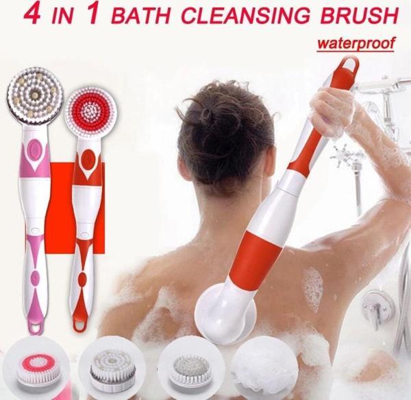 Pratik Bath Vücut Masaj Ve Temizleme Duş Fırçası Seti - Image 1