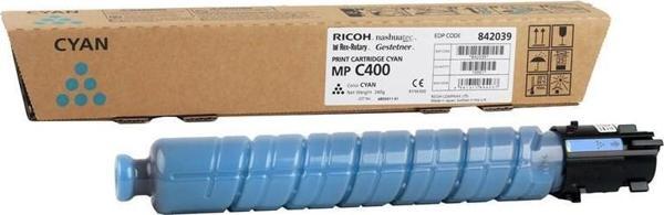 Ricoh MP C400 Cyan Mavi Orjinal Fotokopi Toneri MP C300-401 10.000 Sayfa - Image 1