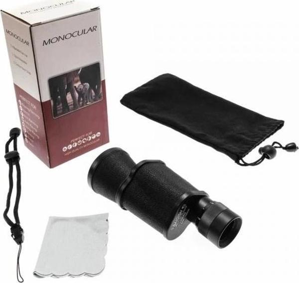 Baigish 10x40 Metal Deri Kaplamalı Rus Modeli Monoküler Dürbün - Image 1