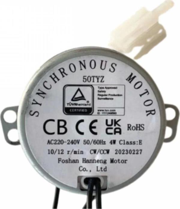 50 Tyz 10/12 Rpm Kuluçka Motoru Viyol Çevirme - Image 1