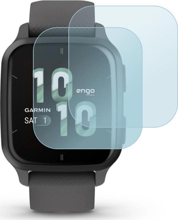 Garmin Venu Sq Ekran Koruyucu Nano Şeffaf 9H Sertlik 2 Adet - Image 1