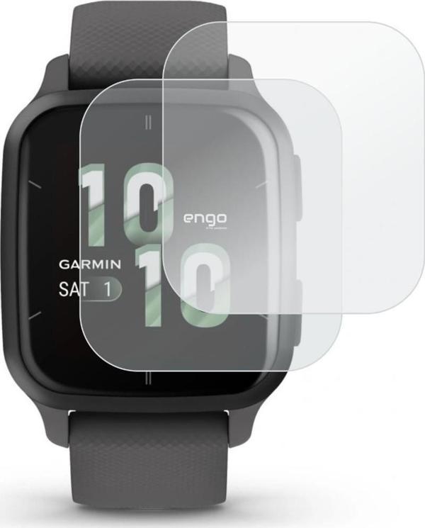 Garmin Venu Sq Ekran Koruyucu TPU Film Şeffaf 2 Adet - Image 1