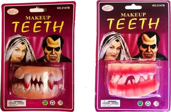 Takma Vampir Dişi 2 Adet vampir ve seyrek model - Image 1