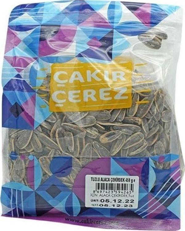 Çakır Çerez Tuzlu Alaca Çekirdek 450 Gr - Image 1