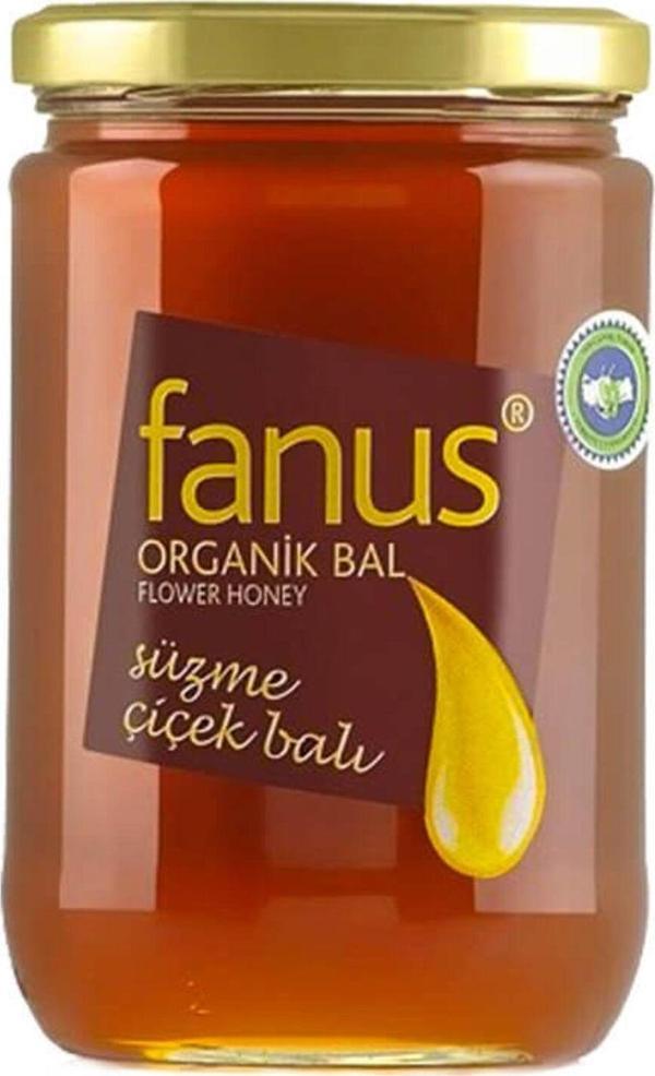 Fanus Organik Süzme Çiçek Balı 850 Gr - Image 1