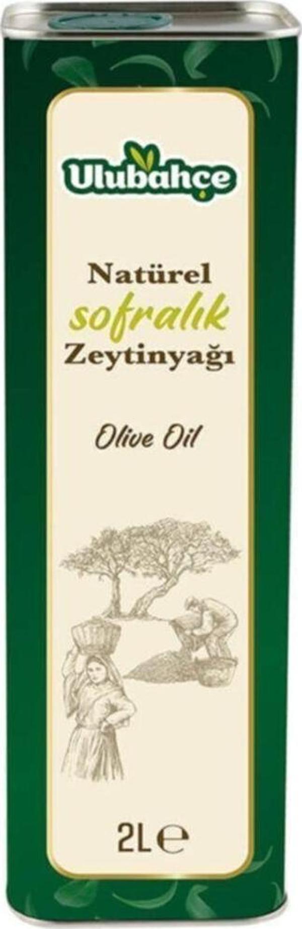 Peynirci Baba Ulubahçe Natürel Sofralık Zeytinyağı 2 Lt Teneke - Image 1