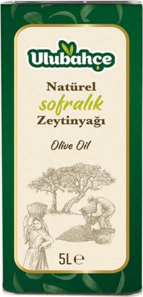 Ulubahçe Sofralık Zeytinyağı 5 Lt Teneke - Image 1
