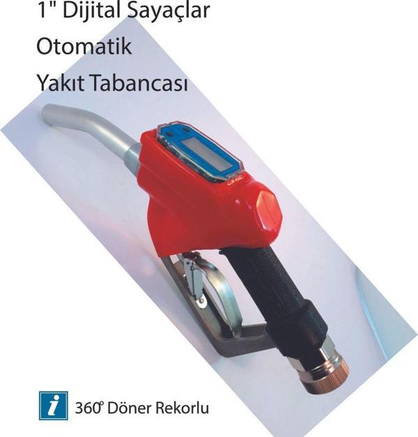Mitacan Mttst60 1" Dıgıtal Sayaçlı Otomatik Yakıt Tabancası - Image 1