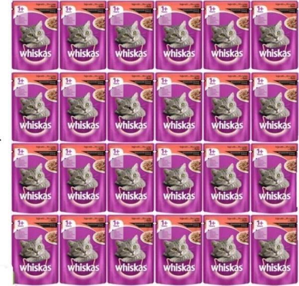 Whiskas Pouch Sığır Etli Kedi Maması 24 Adet - Image 1
