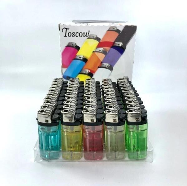 Toscow 50 Adet Taşlı Mat Çakmak 8697788751792 - Image 1