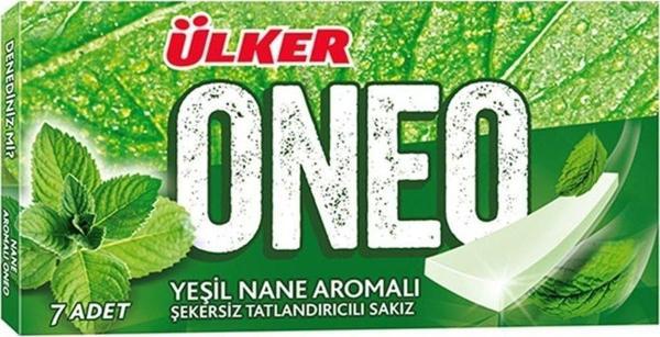 Ülker Oneo Slims Yeşil Nane Aromalı Sakız 14 Gr (27 Adet) - Image 1
