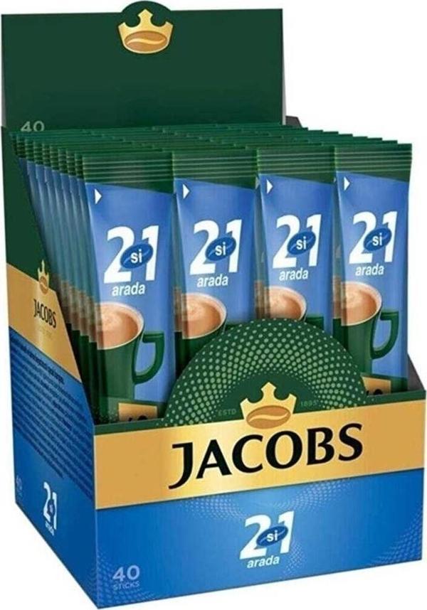 Jacobs 2 Si 1 Arada Kahve 40'Lı Paket - Image 1