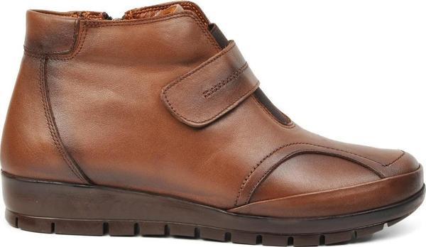 Ayakmod 572 Ceviz Hakiki Deri Kadın Bot - Image 1