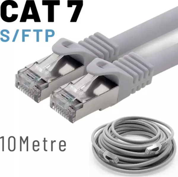 IRENIS 10 Metre CAT7 Kablo S/FTP LSZH Ethernet Network Lan Ağ Kablosu  - Image 1