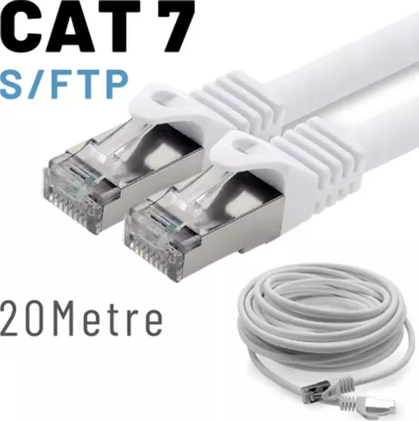 IRENIS 20 Metre CAT7 Kablo S/FTP LSZH Ethernet Network Lan Ağ Kablosu  - Image 1