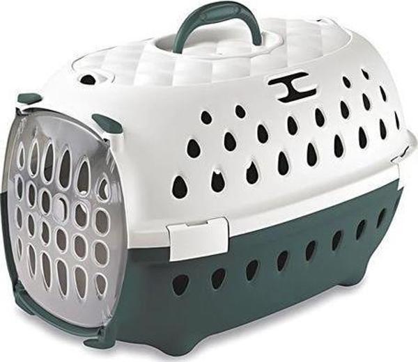 Stefanplast Travel Chic Beyaz Yeşil Kedi Köpek Taşıma Çantası - Image 1
