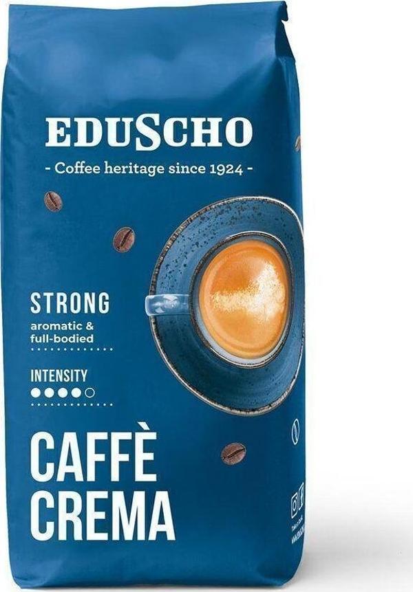 Eduscho Caffè Crema Strong - 1 Kg Çekirdek Kahve - Image 1