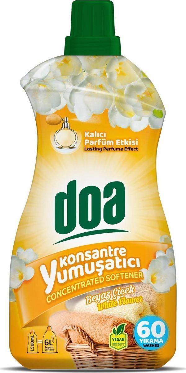 Doa Konsantre Yumuşatıcı Beyaz Çiçek 1500 Ml - Image 1
