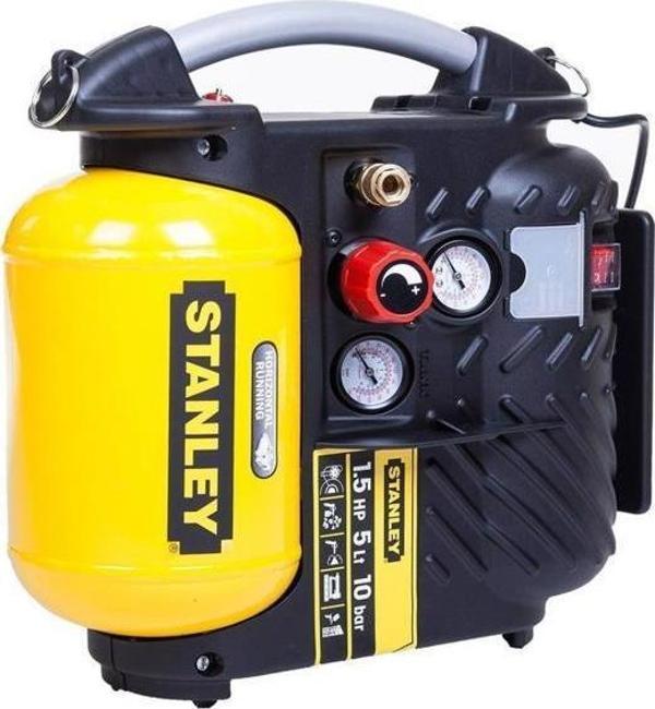 Stanley Dn200/10/5 5 Lt. 1.5 Hp Yağsız Hava Kompresörü 10 Bar - Image 1