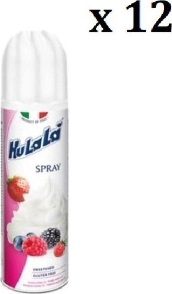 Hulala Sprey Krem Şanti 250Ml X 12 ( Koli) - Image 1