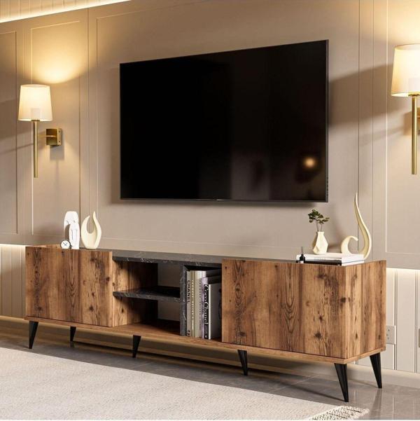 Mezza 1330 ELEGANTE 180 CM TV ÜNİTESİ LİDYA BENDİR HGS. - Image 1