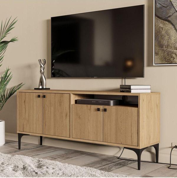 Mezza 1546 Artemis 139 Cm Tv Ünitesi Sepet Rengi - Image 1