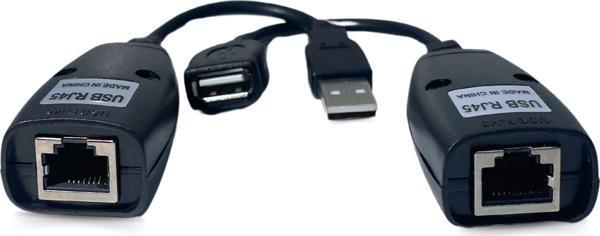Technozi USB Rj 45 50 Metre Uzatma Kablosu Extender - Image 1