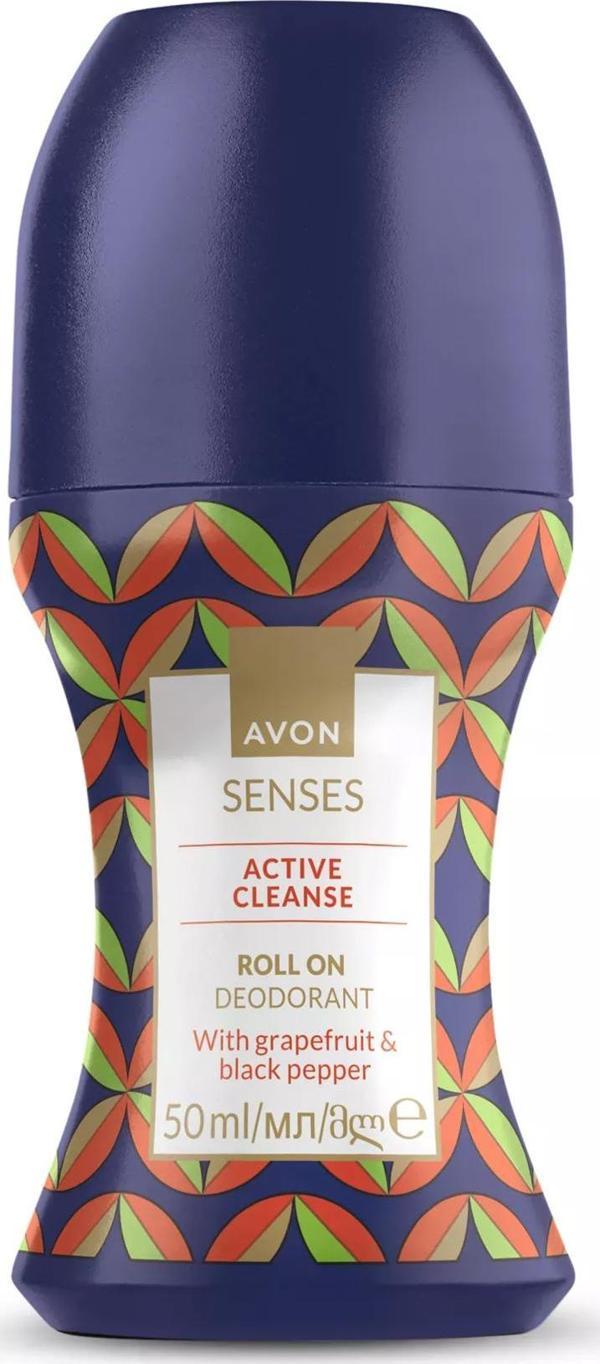Active Cleanse Greyfurt ve Karabiber Kokulu Erkekler İçin Roll On 50 Ml. - Image 1