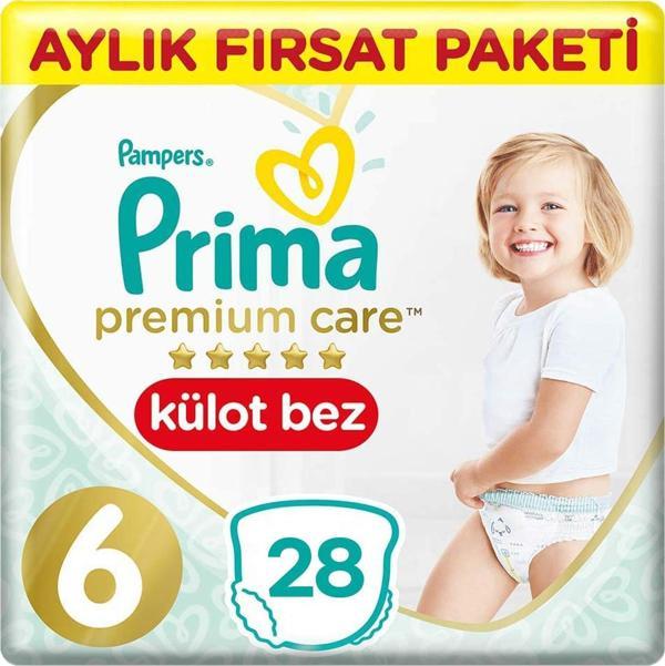 Prima Premium Care Bebek Külot Bezi 6 Beden 28 Adet - Image 1