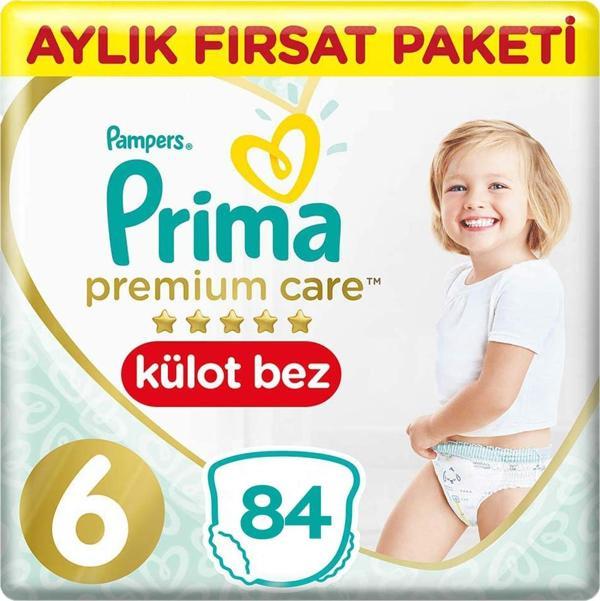 Prima Premium Care Bebek Külot Bezi 6 Beden 28x3 84 Adet - Image 1