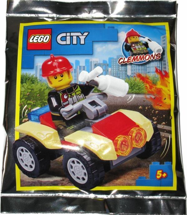 LEGO City 952009 Fireman with Quad Bike - Image 1