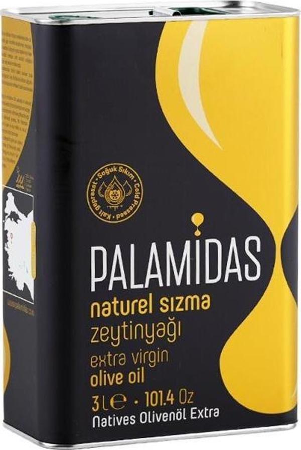 Palamidas 3 Lt Tnk Özel Harman Soğuk Sıkım Natürel Sızma Zeytinyağı - Image 1