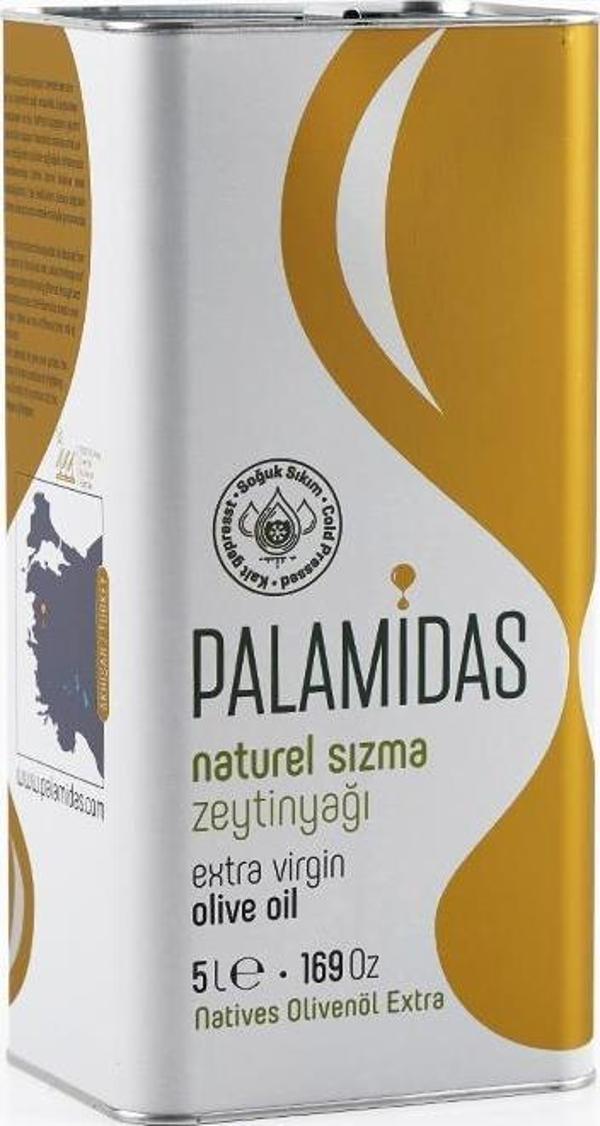 Palamidas 5 LT Teneke Soğuk Sıkım Natürel Sızma Zeytinyağı - Image 1