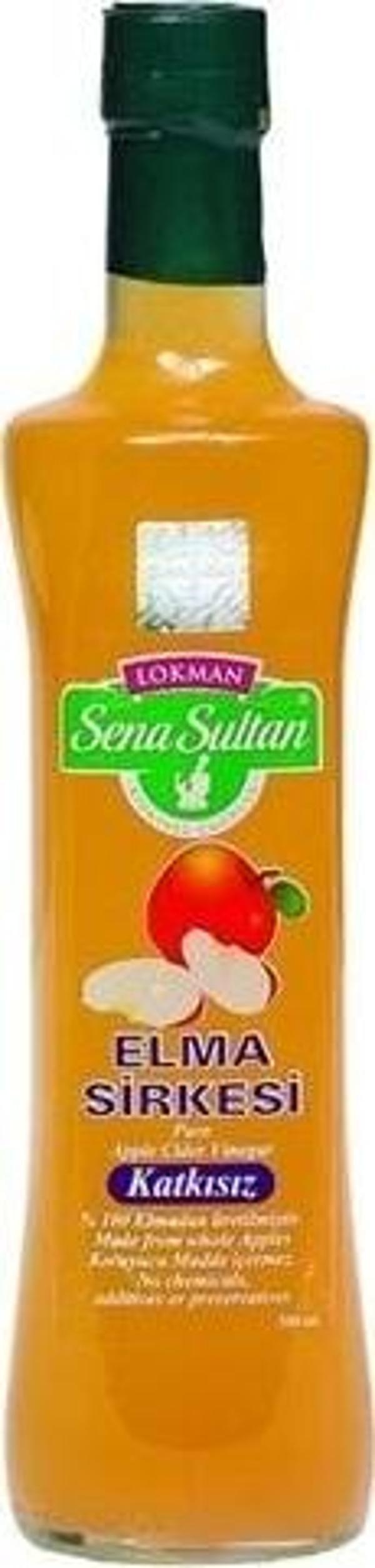 Lokman Sena Sultan Katkısız Elma Sirkesi 500 G - Image 1