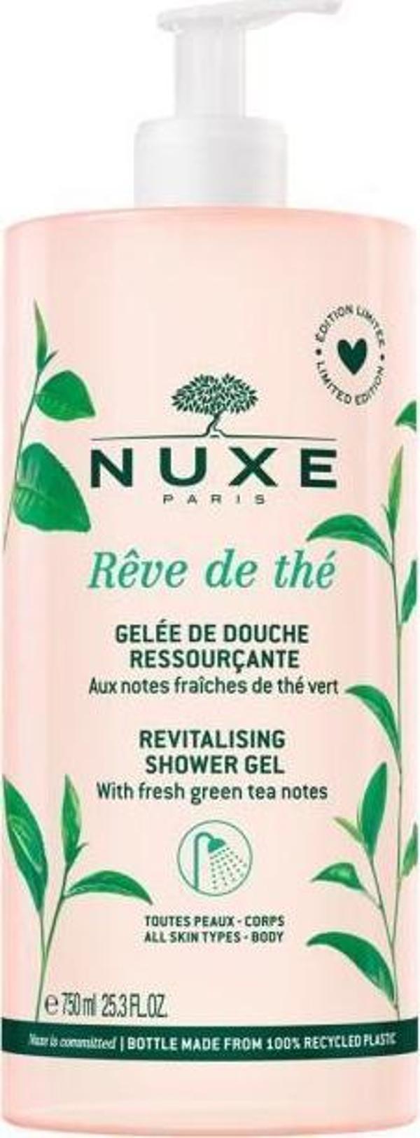 NUXE Body Reve De The Revitalising Shower Gel 750 ml - Image 1