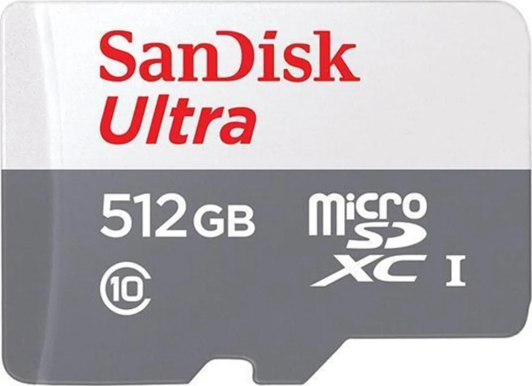 Sandisk Ultra 512GB Microsdxc 100mb/s Hafıza Kartı SDSQUNR-512G-GN3MN - Image 1