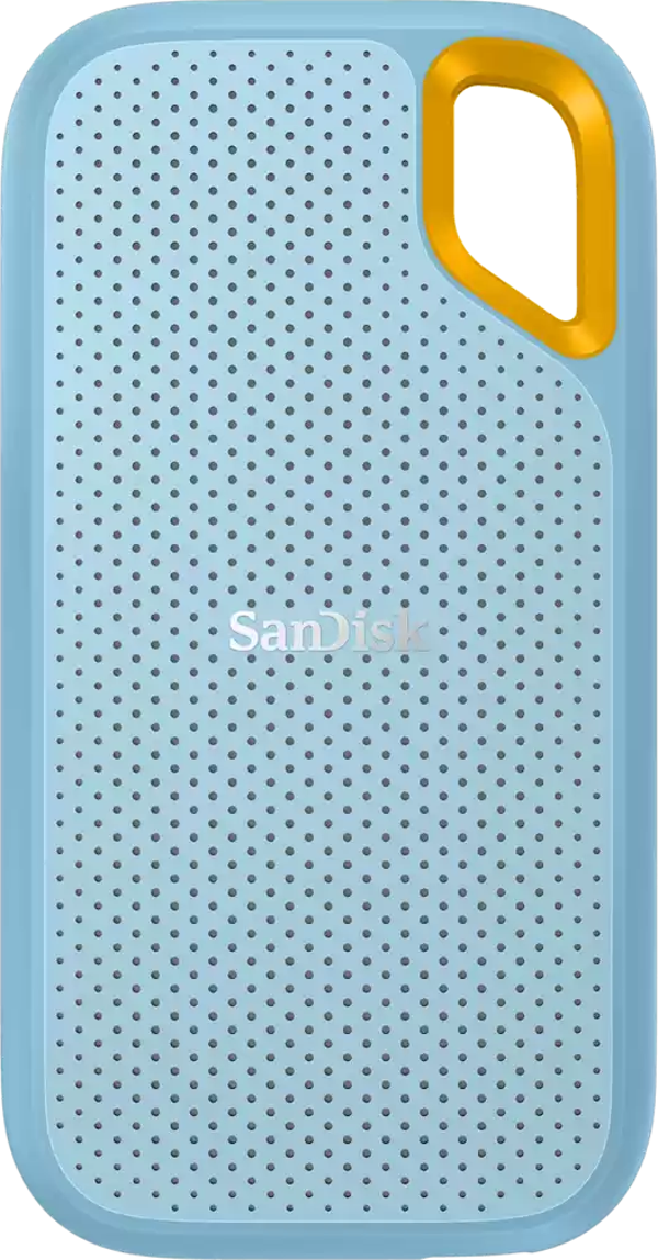 Sandisk Extreme 4TB  1050MB/s USB 3.2 Gen 2 Taşınabilir SSD Disk Sky Blue SDSSDE61-4T00-G25B - Image 1