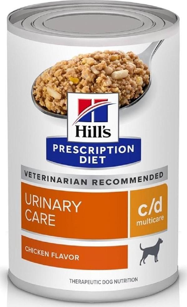 Hill's Prescription Diet Urinary Care C/d Multicare Tavuklu Köpek Konservesi 370 gr 6 Adet - Image 1