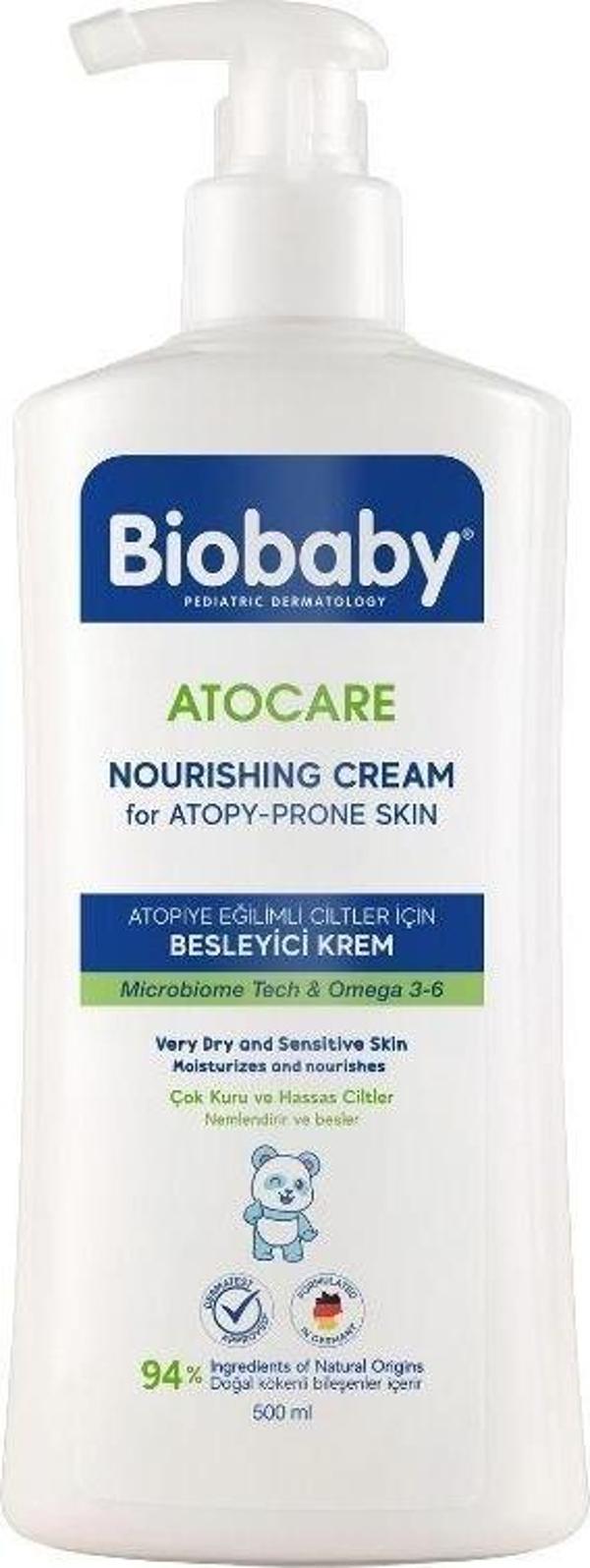 BioBaby Atocare Besleyici Krem 500 ml - Image 1