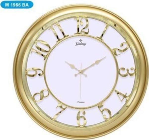 Dekoratif Duvar Saati Gold Renk 45 CM - Image 1