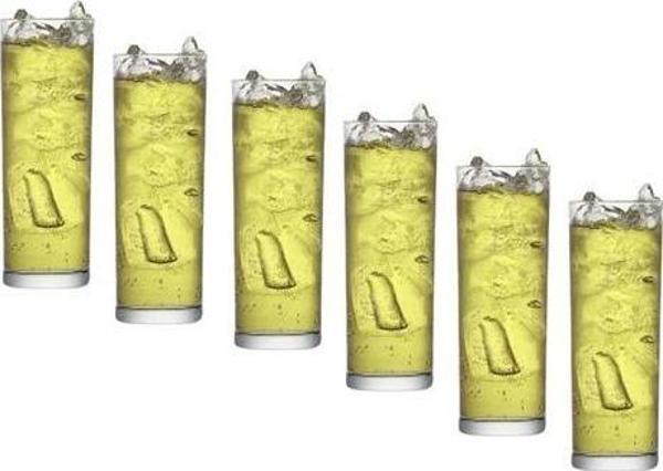 Lav ince taban limonata bardak - 6 lı rakı bardağı - Image 1