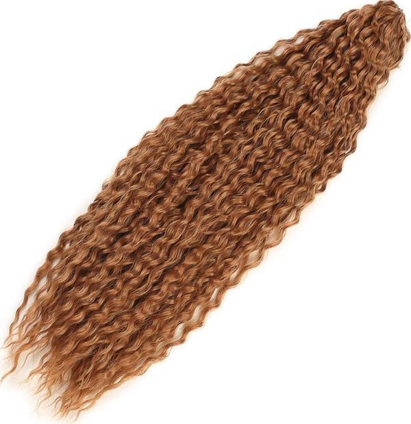  Brazilian Afro Dalgası Saç - Bakır - Image 1