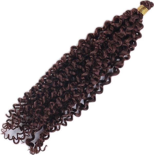  Afro Dalgası Saç - Koyu Kahve - Image 1