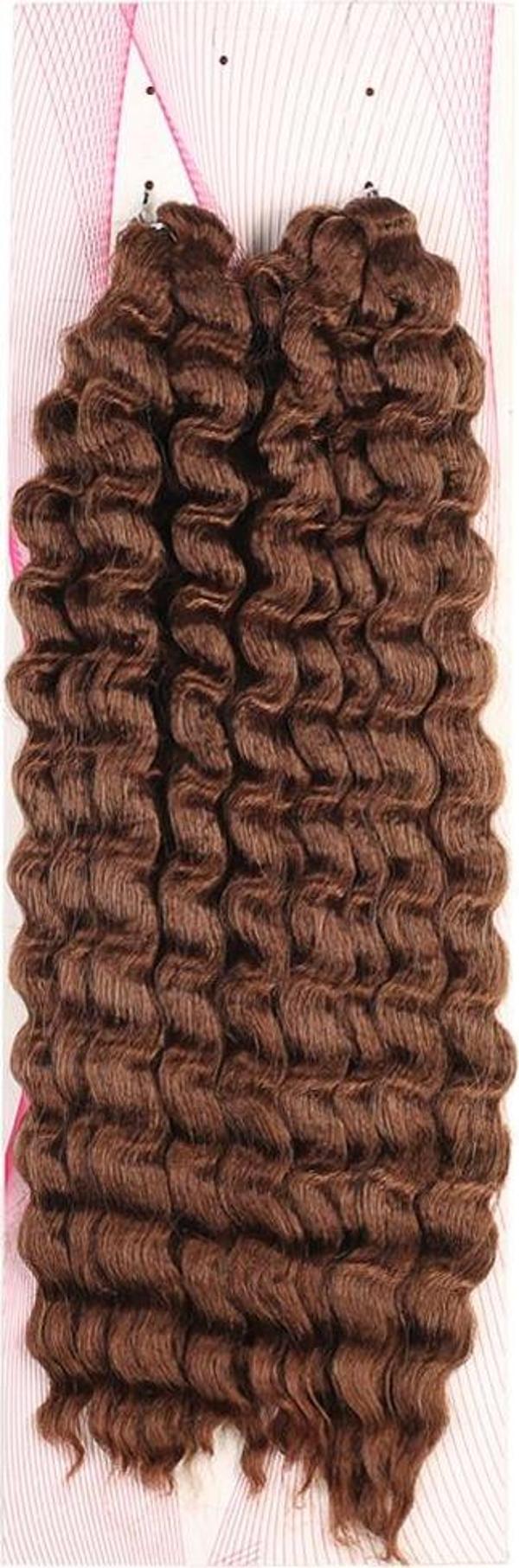  Nice Bulk Afro Su Dalgası Saç - Bakır - Image 1
