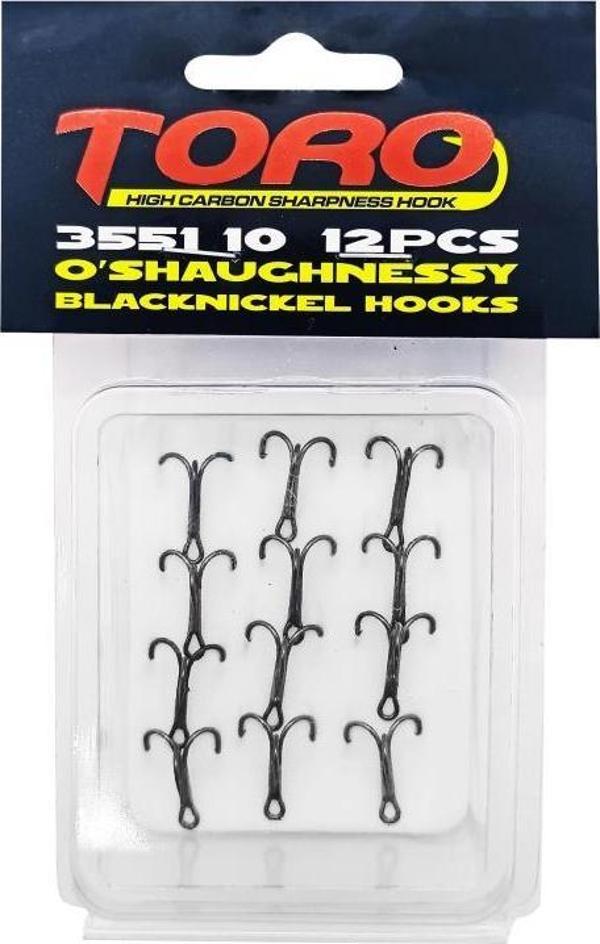 Protackle Üçlü İğne Siyah Nikel 12'li No:10 (3551) - Image 1
