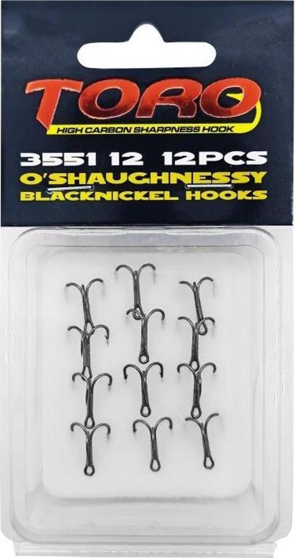 Protackle Üçlü İğne Siyah Nikel 12'li No:12 (3551) - Image 1