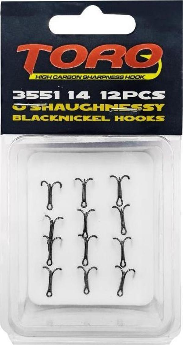 Protackle Üçlü İğne Siyah Nikel 12'li No:14 (3551) - Image 1