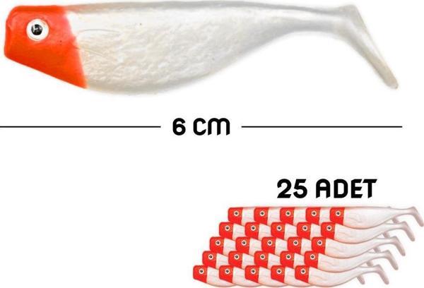 Savex Kırmızı/ Beyaz 6 cm Sasi 25'li (141-3017) - Image 1