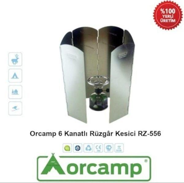 Orcamp Orgaz Çantalı 6 Kanatlı Büyük Boy Kamp Rüzgar Kesici Rüzgarlık Rz556 - Image 1